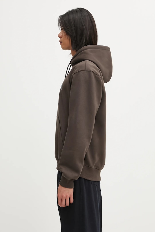 Carhartt WIP bluza Hooded Carhartt I030547.3CEXX brązowy AW25