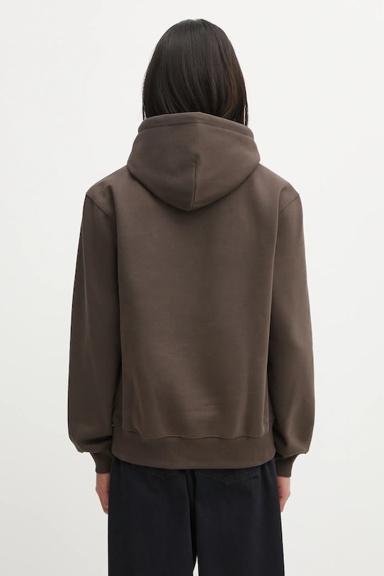 Odzież Carhartt WIP bluza Hooded Carhartt I030547.3CEXX brązowy