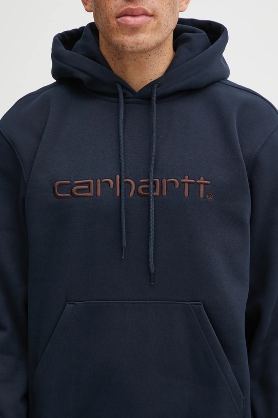 Carhartt WIP bluza Hooded Carhartt granatowy I030547.38CXX