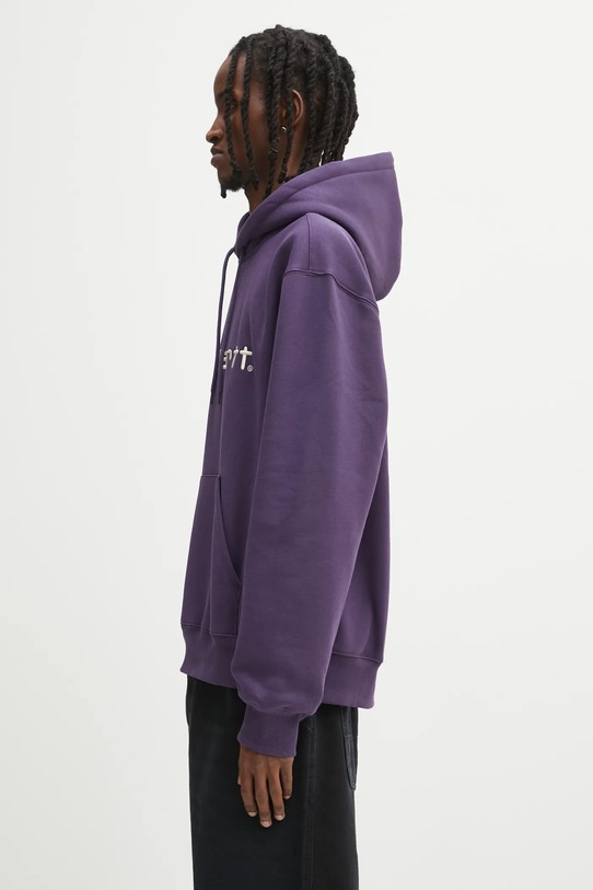 Carhartt WIP bluza Hooded Carhartt I030547.38IXX fioletowy AW25