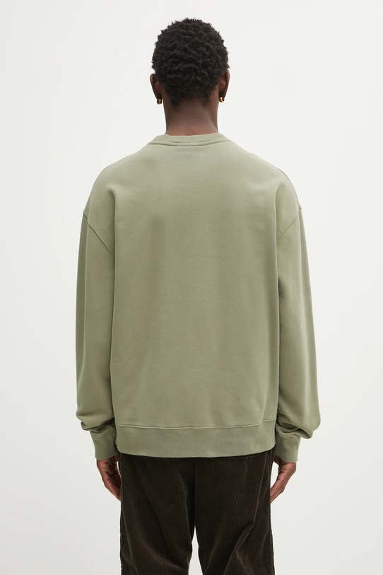 Odzież Café Kitsuné bluza bawełniana Relax PU00301KM0330 zielony