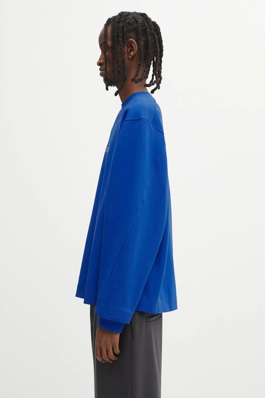 Mikina Ader Error SWEAT SHIRT BO01FWSW0107BL modrá AW25