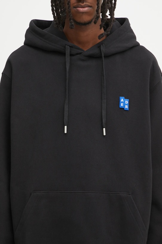 Ader Error bluza bawełniana HOODIE czarny BO42FYHD0101BK