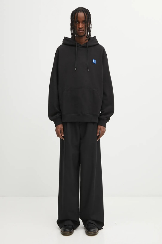 Ader Error bluza bawełniana HOODIE BO42FYHD0101BK czarny