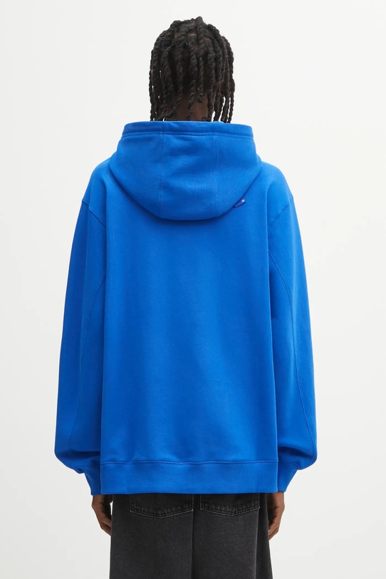 Odzież Ader Error bluza bawełniana HOODIE BO42FYHD0101BL niebieski