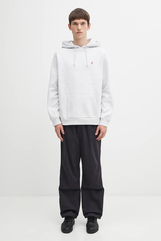 Gramicci bluza One Point Hooded G309.FT szary