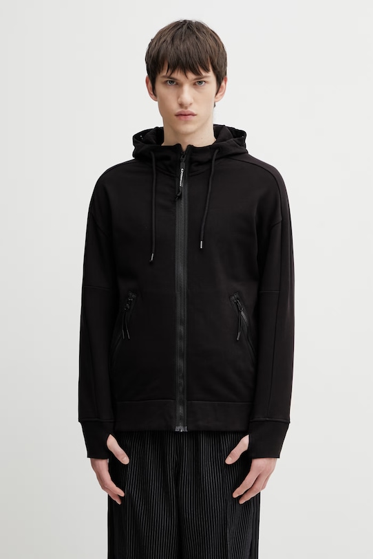 C.P. Company cotton sweatshirt cotton black RCCMSS715A005086W