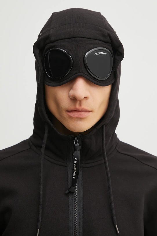 Pamučna dukserica C.P. Company crna RCCMSS715A005086W