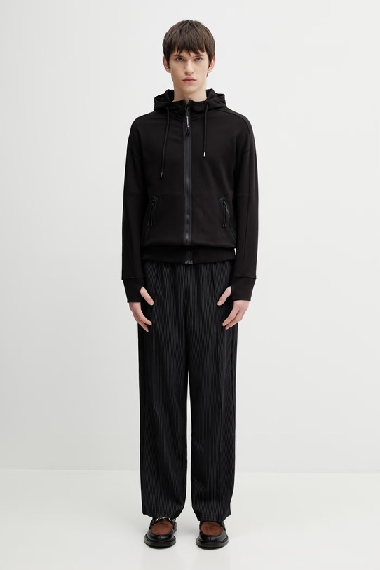 C.P. Company cotton sweatshirt RCCMSS715A005086W black