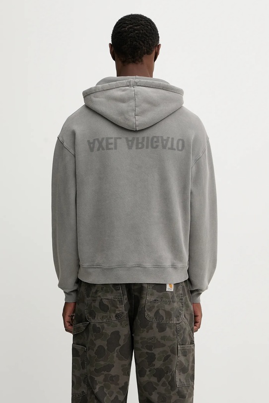 Odzież Axel Arigato bluza bawełniana Distort Washed A3434001 szary