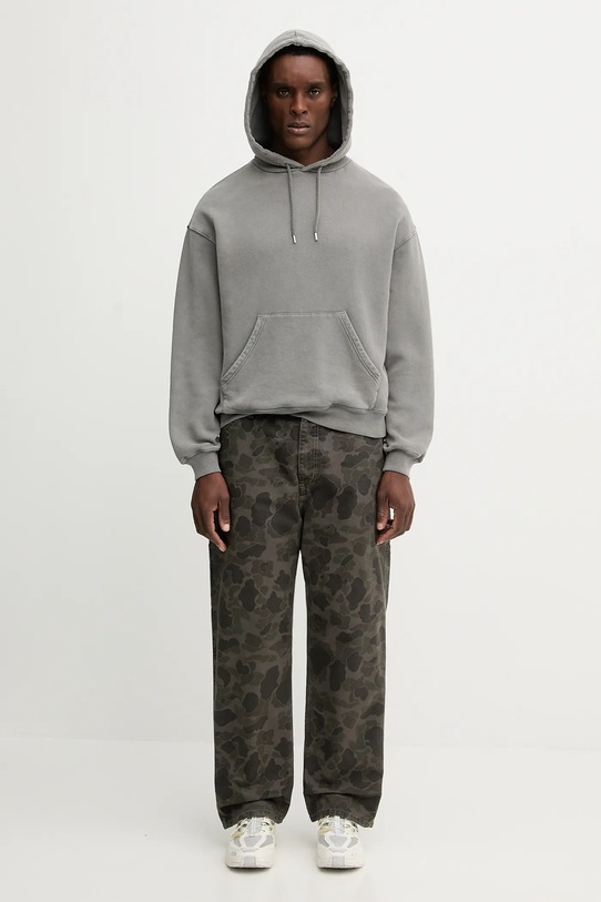 Axel Arigato hanorac de bumbac Distort Washed A3434001 gri