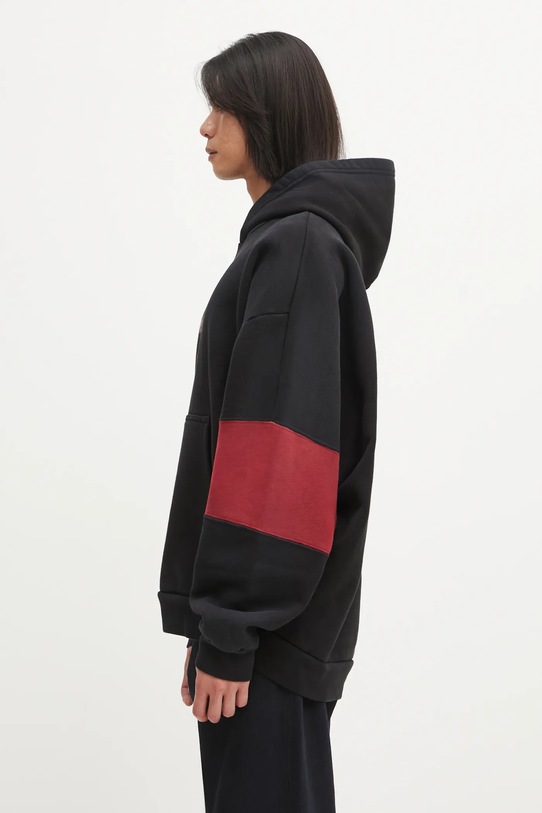 Willy Chavarria bluza bawełniana Casa De Chavarria WCJSY0096.001 czarny AW25