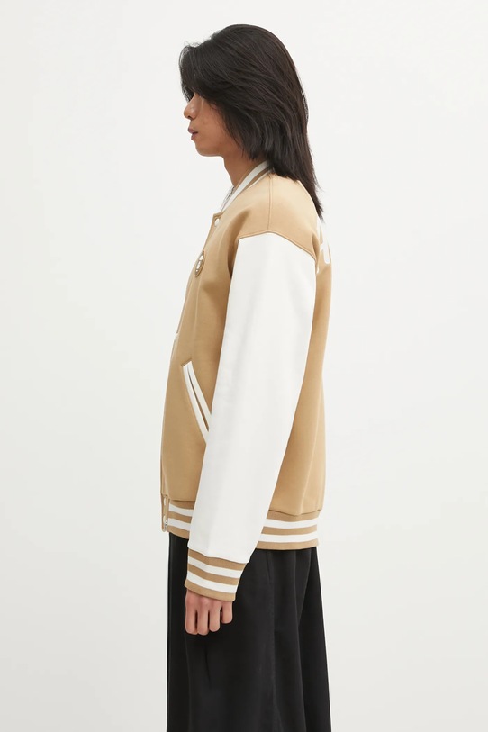 AAPE bluza Now Zip Up AAPSWMC360XXP beżowy AW25