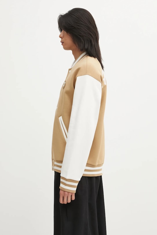 AAPE bluza Now Zip Up AAPSWMC360XXP beżowy AW25