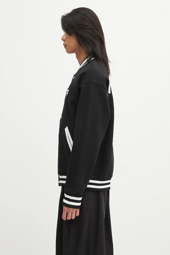 AAPE bluza Now Zip Up AAPSWMC360XXP czarny AW25