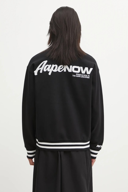Odzież AAPE bluza Now Zip Up AAPSWMC360XXP czarny