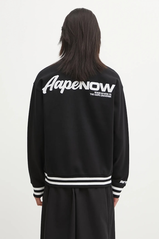 Odzież AAPE bluza Now Zip Up AAPSWMC360XXP czarny
