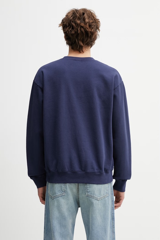Odzież Sporty & Rich BH Crest bluza oversize bawełniana męska ST07164256BL106 granatowy