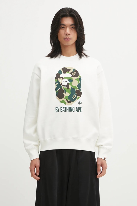 A Bathing Ape bluza ABC Camo APE Head pozostałe beżowy 1L30113310