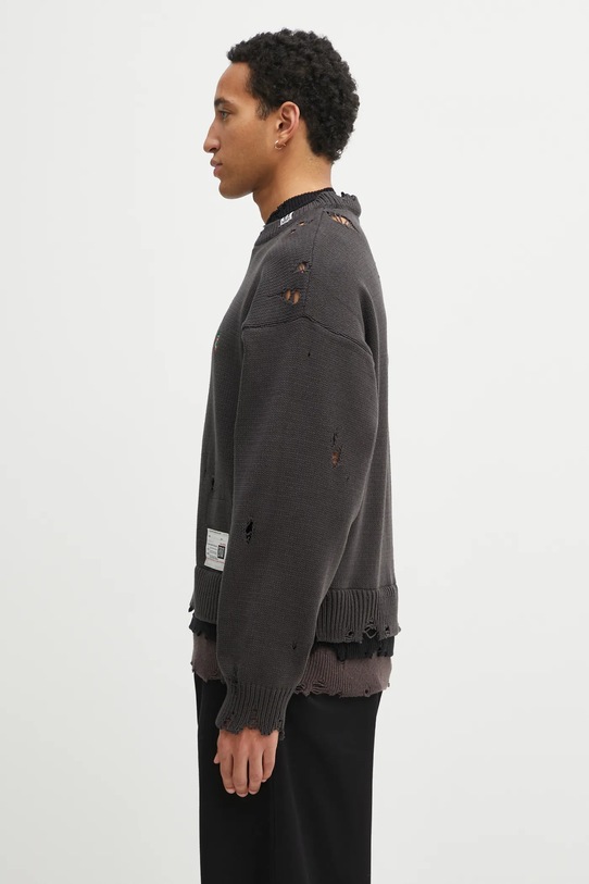 Maison MIHARA YASUHIRO sweter A15SW532 czarny AW25