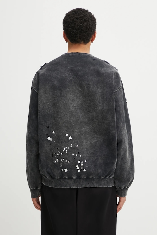 Odzież Maison MIHARA YASUHIRO bluza bawełniana A15PO562 czarny