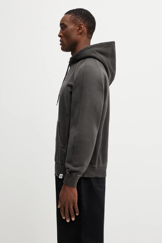 Памучен суичър NEIGHBORHOOD PIGMENT DYED SWEAT 252FPNH.CSM05 сив AW25