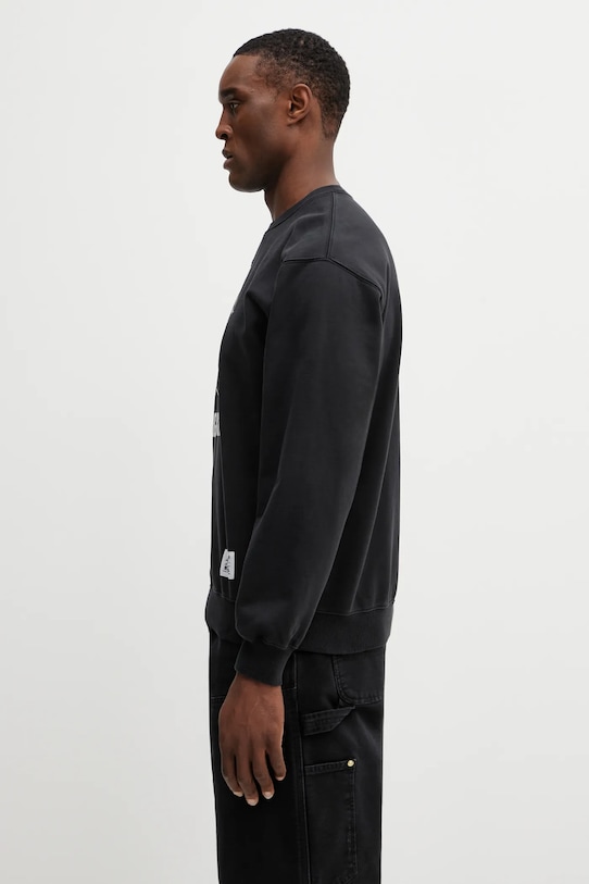 NEIGHBORHOOD bluza bawełniana X EDDIE BAUER WASHED 252ZMEBN.CSM01 czarny AW25