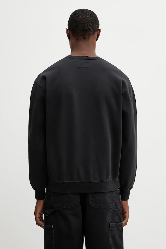 Odzież NEIGHBORHOOD bluza bawełniana X EDDIE BAUER WASHED 252ZMEBN.CSM01 czarny