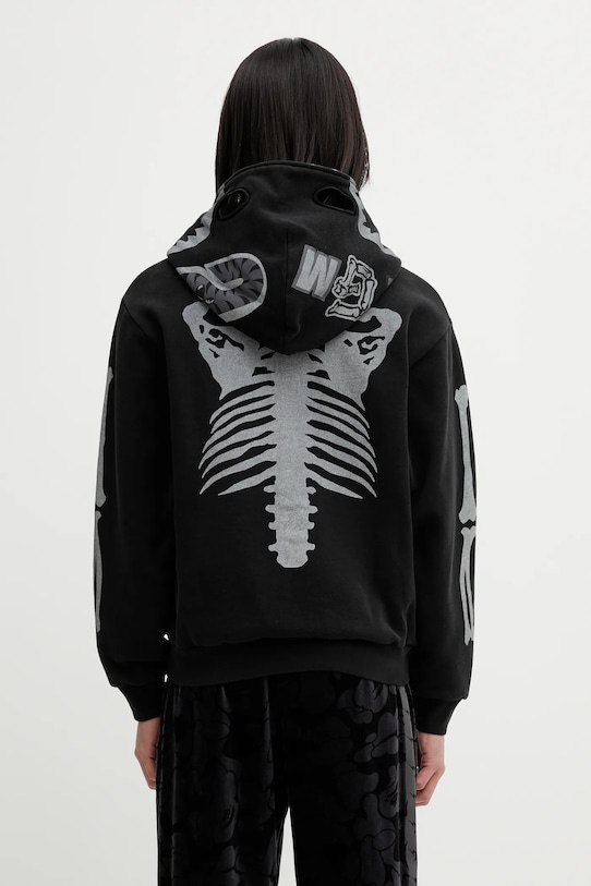 Odjeća Dukserica A Bathing Ape Skeleton Shark 001ZPL801314M crna