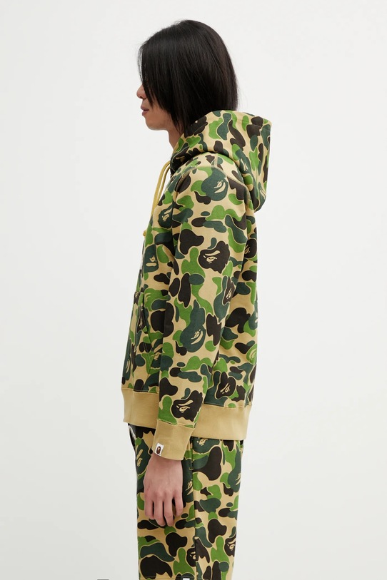 A Bathing Ape bluza bawełniana ABC Camo 001PPL801009M zielony AW25