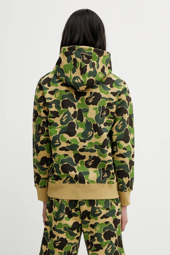 Odzież A Bathing Ape bluza bawełniana ABC Camo 001PPL801009M zielony