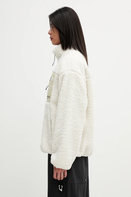 AAPE bluza polarowa AAPSWMC365XXP beżowy AW25