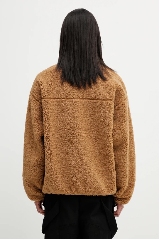 Odzież AAPE bluza polarowa AAPSWMC365XXP brązowy