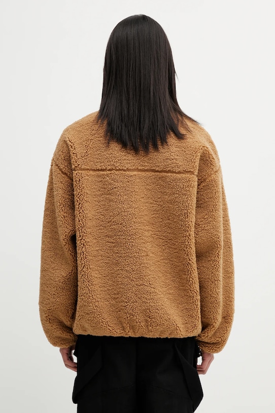 Odjeća Dukserica od flisa AAPE AAPSWMC365XXP smeđa