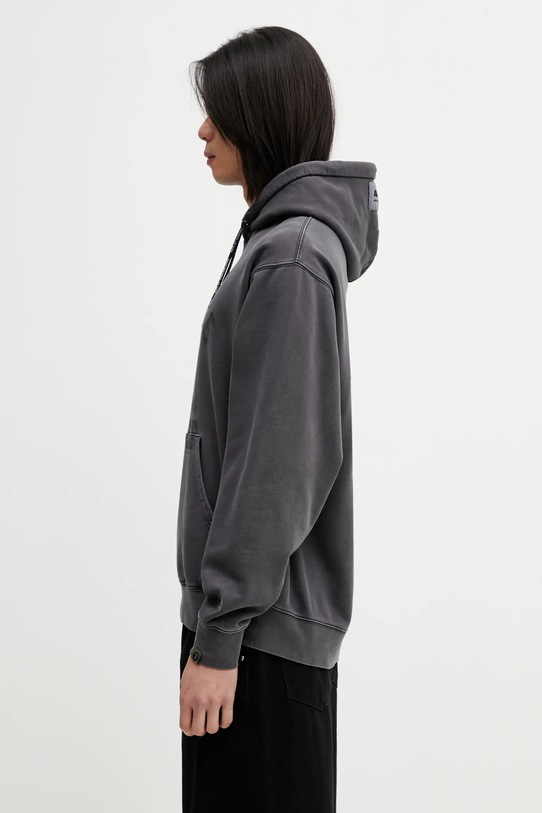 Bavlnená mikina AAPE AAPSWMC369XXP sivá AW25