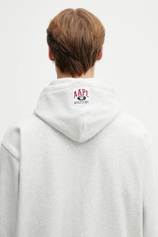 AAPE sweatshirt gray AAPSWMC378XAP