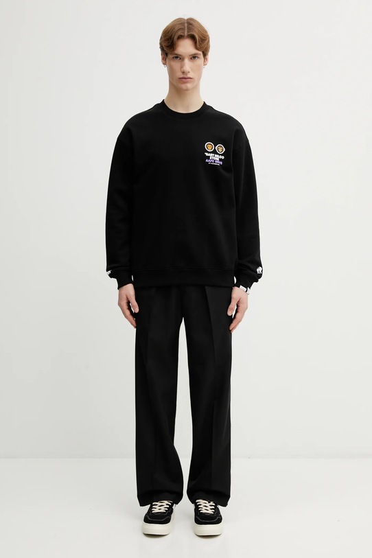 AAPE bluza AAPSWM9795XXP czarny