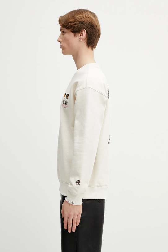 Odzież AAPE bluza AAPSWM9795XBP beżowy