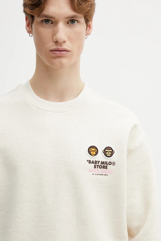 AAPE bluza beżowy AAPSWM9795XBP