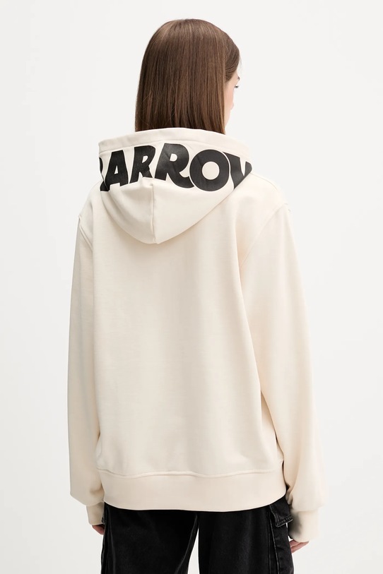 Odzież Barrow bluza bawełniana F5BWUAHS058 beżowy