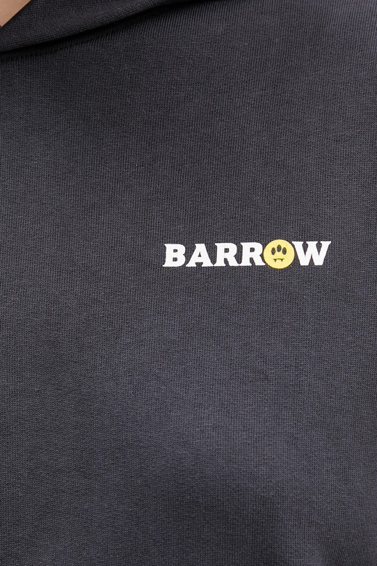 Barrow bluza bawełniana F5BWUAHS126 szary