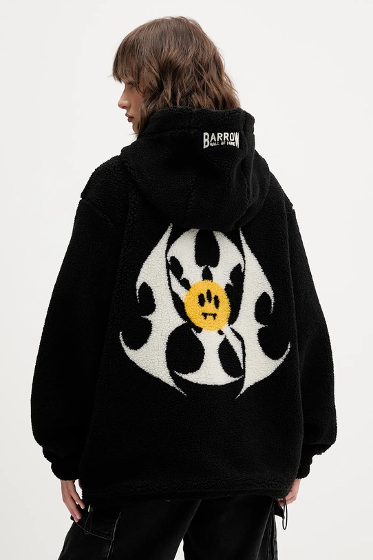Odzież Barrow bluza polarowa F5BWUAJK034 czarny