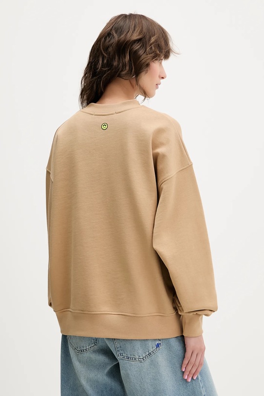 Odzież Barrow bluza bawełniana F5BWUASW069 zielony
