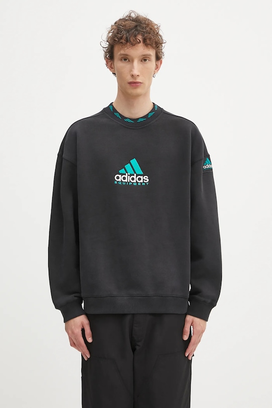 adidas Originals sweatshirt EQT Wash Crewneck other black JC8222