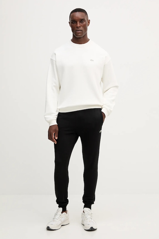 Lacoste cotton sweatshirt SH7745 beige AW25