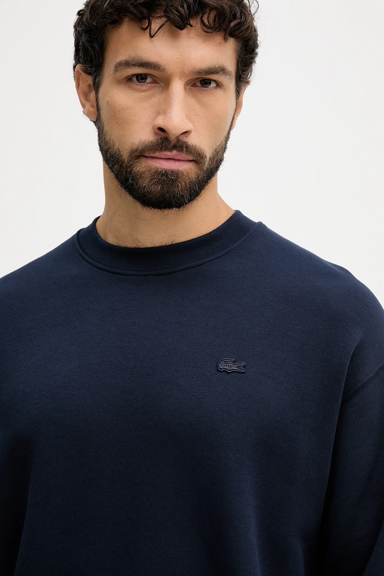 Lacoste pamut melegítőfelső sötétkék SH7745