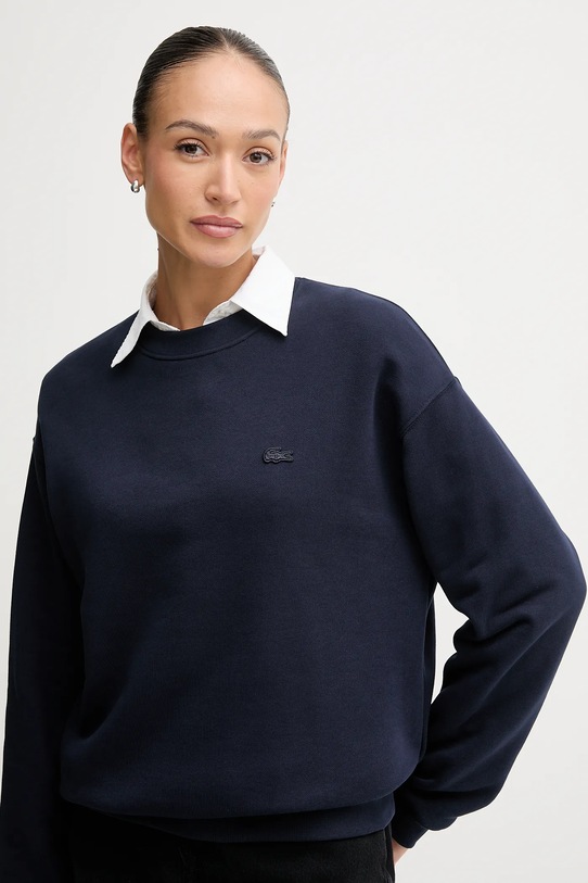 Βαμβακερή μπλούζα Lacoste SH7745