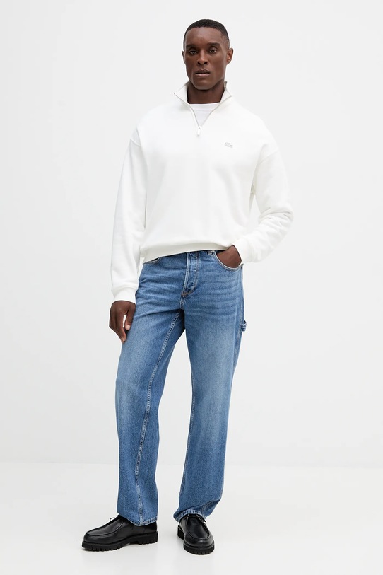 Odzież Lacoste bluza bawełniana SH7759 beżowy