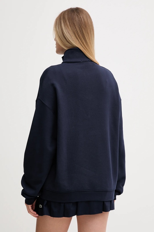 Lacoste bluza bawełniana granatowy SH7759