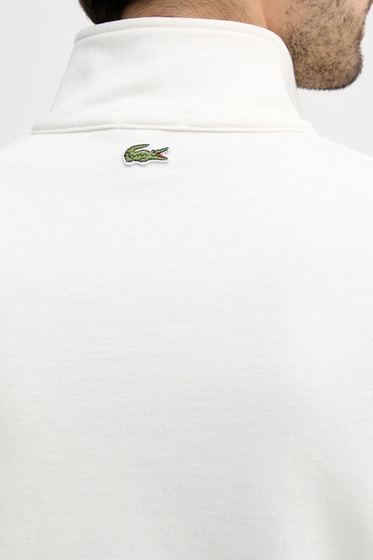 Bavlněná mikina Lacoste SH2735 béžová